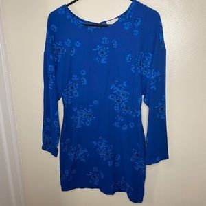 Leith Floral Sheath Mini‎ Dress Size Small